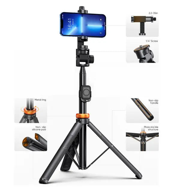 Mobile Phone Selfie Stand/Tripod with Bluetooth Remote NutsnBolts1 Ltd